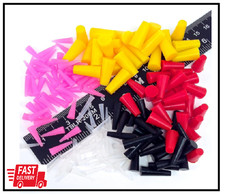175 Piece Powder Coating Plugs High Temp Silicone Rubber Tapered Stopper Kit
