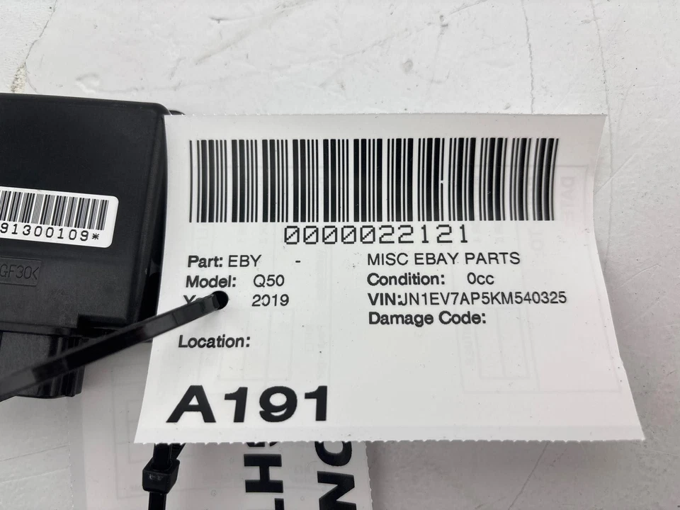 Infiniti Q50 2016-2019 asiento delantero derecho ocupante sensor módulo de control OEM Foto 2 de 4