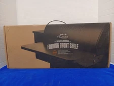 (NEW) Traeger Grill Front Folding Shelf - 20 Series Pellet Grills BAC361 Black