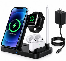 4-in-1 Wireless Charging Station for Phone, Watch  Earbuds