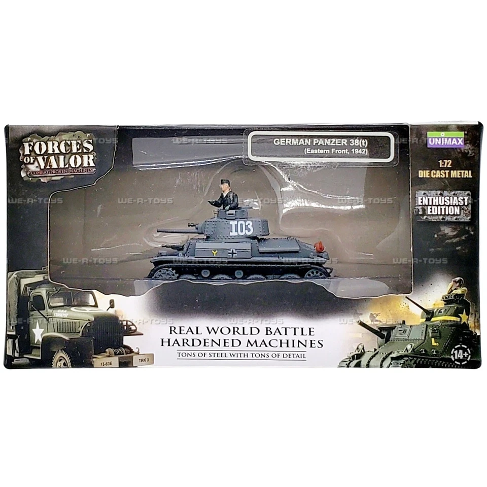 Forces of Valor German Panzer 38(t) Eastern Front 1942 Unimax 85035 - Image 2 of 4