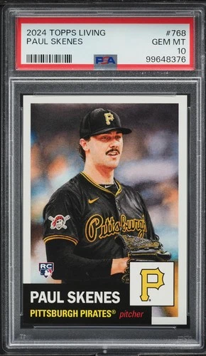 2024 Topps Living Paul Skenes ROOKIE #768 PSA 10 GEM MINT