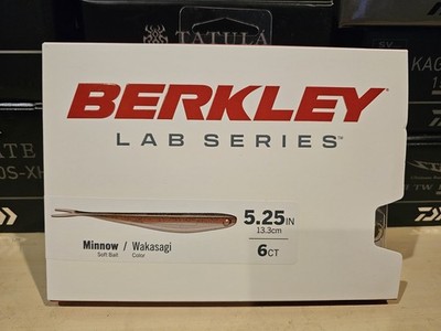 Berkley Lab Series Minnow 5.25  minnow in Wakasagi SOLD OUT EVERYWHERE!! 