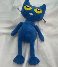 Kohl's Cares Pete The Cat Plush Toy Blue Stuffed Animal 14 Heart Paw