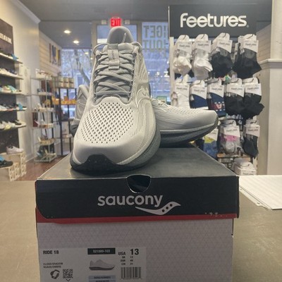 Men's Size 13 - Saucony Ride 18 Cloud Shadow