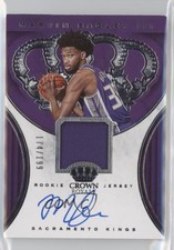 2018-19 Panini Crown Royale Rookie Jersey 174/199 Marvin Bagley III Auto RC 0x6p