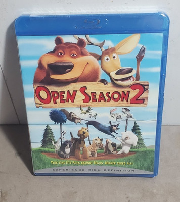 Open Season 2 (New Blu-ray, 2009) Brand new sealed 