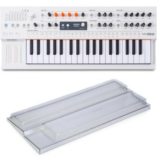 Arturia MiniFreak 37-key Hybrid Synthesizer with Decksaver - White