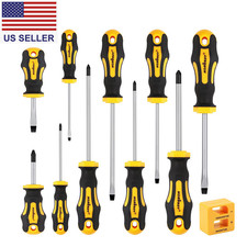 11-Pieces Magnetic Screwdriver Set 5 Phillips...