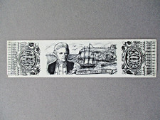 BOOKMARK CAPTAIN JAMES COOK Staithes Whitby North Yorkshire Colin Williamson