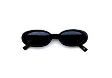 LE SPECS OUTTA LOVE 1802189 BLACK AUTHENTIC FULL RIM SUNGLASSES FRAMES 51-17-140