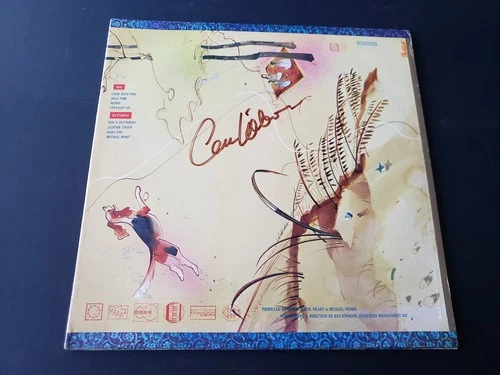HAND SIGNED ANN WILSON 1978 VG+ Heart Dog & Butterfly  35555   LP33