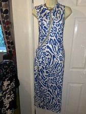 Ladies clothes shein blue beach holiday Dress Size 20 