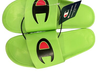 Mens Slide Lime Green Champion Slides PUMA Leadcat Men's Slide