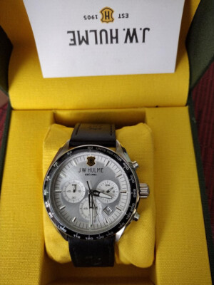 J.W. Hulme 44mm Quartz Chronograph Men's Watch JWH-0027 MSRP $449.99