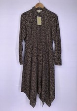 Michael Kors Delicate Paisley Hank Dress Sienna Women’s Size Medium Button Front