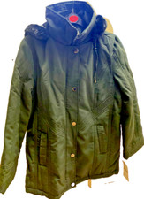 Ladies Big Chill Winter Coat - Size: Small - Colour: Coal