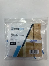 HoldRite 3/8 in. to 1 in. Plastic Pro Stout Silencer Universal Pipe Clamp (2-PK)