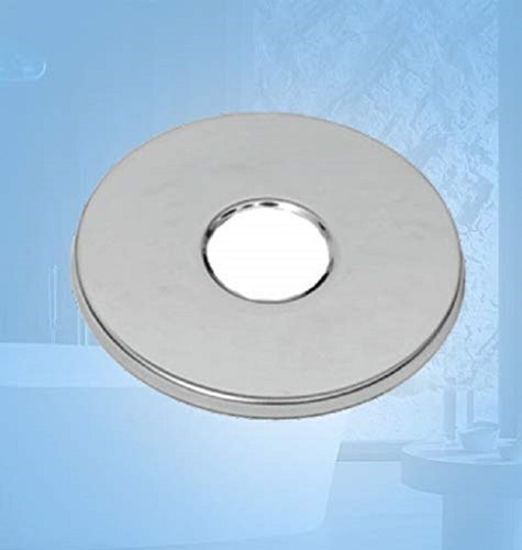 Stainless Steel Turbo Angle Valve with Wall Flange, Chrome Finish (1-Piece) Angl - Picture 6 of 6