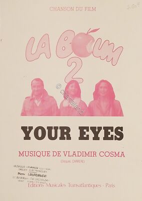 Spartiti - Your Eyes - Movie Song - Music by V. Cosma - 1982