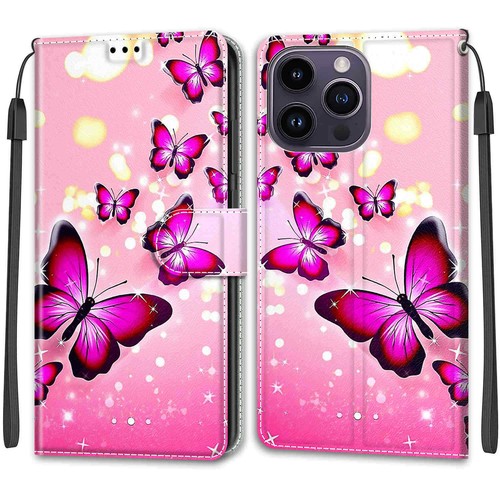 Butterfly Cat Flower Wallet Phone Case For Google 6A 6 7 Pro Sony 1 5 10 Asus - 第 17/47 張圖片