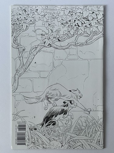 ANIMAL CASTLE #3 (Ablaze 2022) 1:20 B&W Incentivo Envolvente Variante Cubierta - Imagen 5 de 8