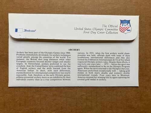 1979 15c 22nd Summer Olympic Games 1791-94 Fleetwood FDC Master Set of (5) - Picture 3 of 11