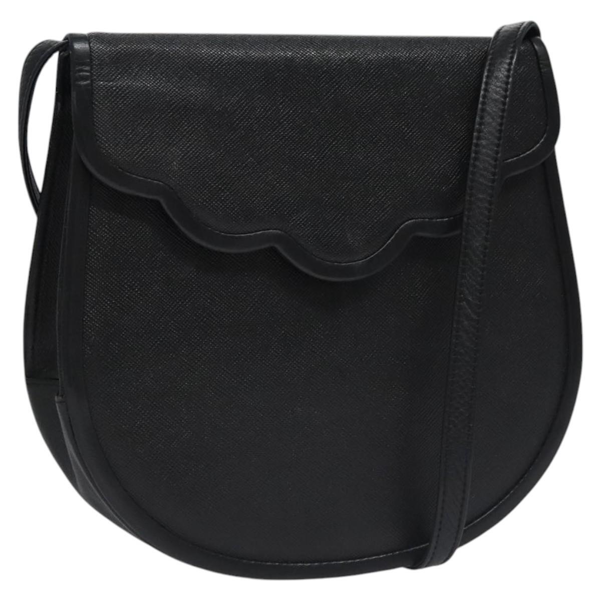Borsa a tracolla SAINT LAURENT in pelle nera originale yk17688