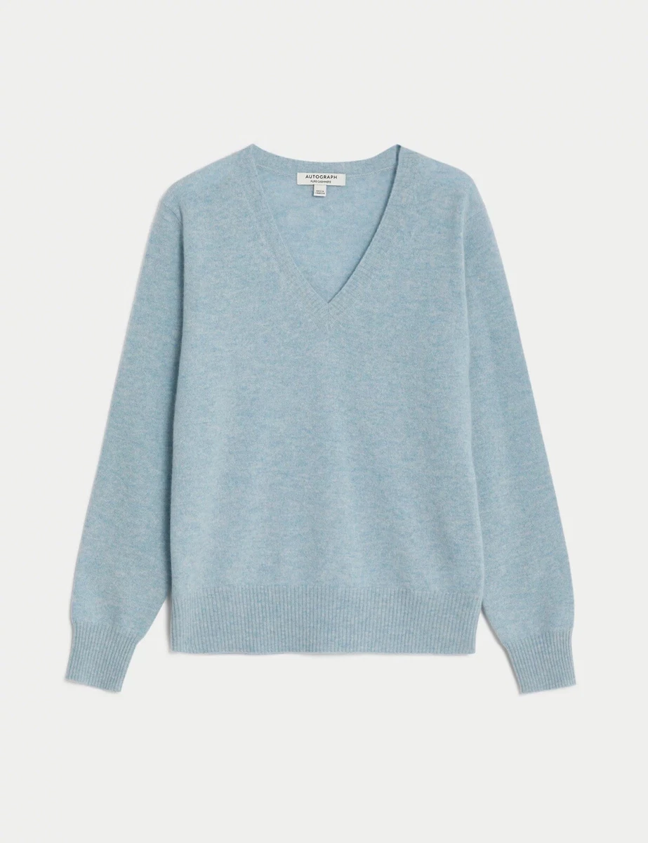 M&s blue hotsell jumper