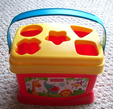 Replacement Fisher Price Brilliant Basics Baby's First Shape Sorter Bucket  Lid