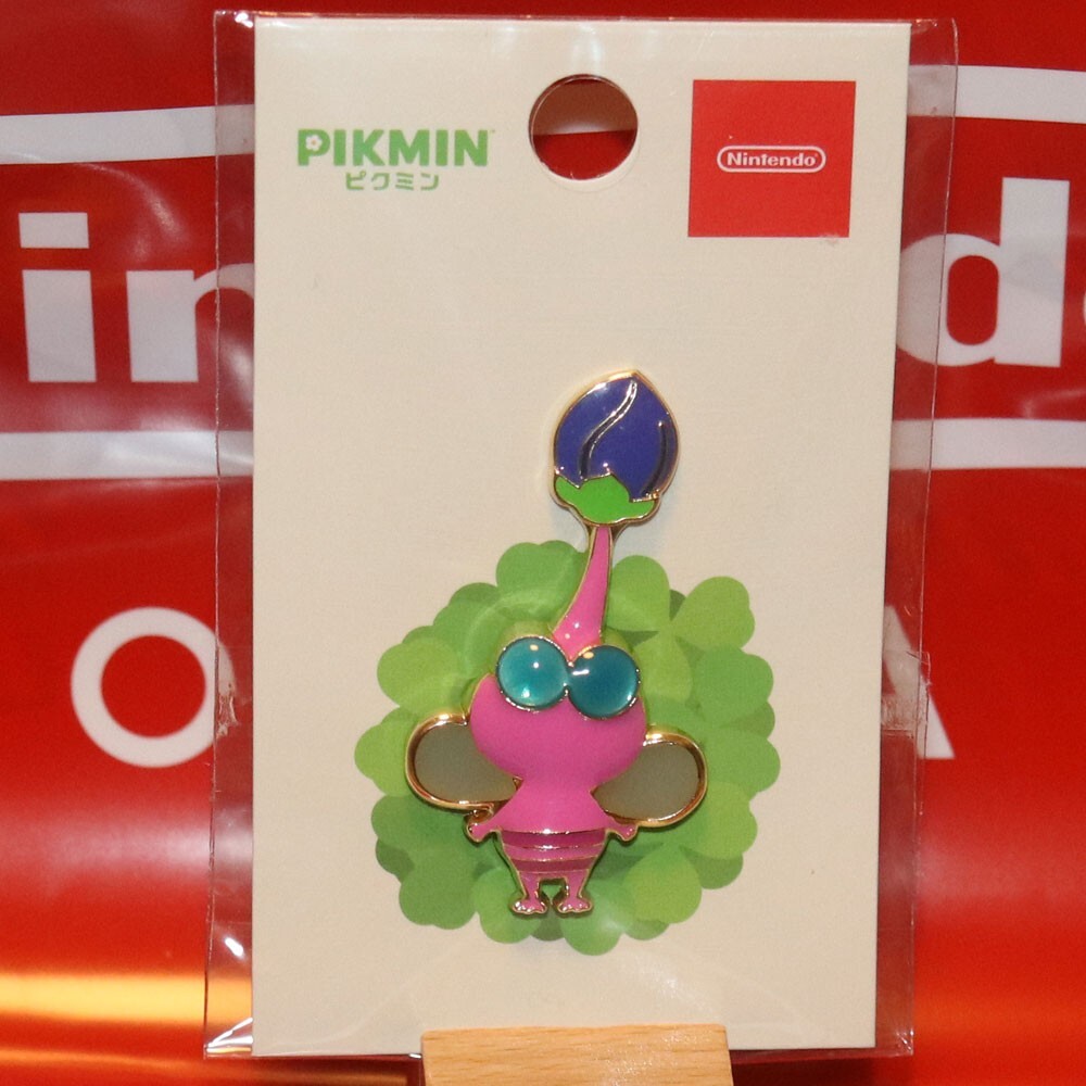 PIKMIN Pin Badge Winged Pikmin Bud Nintendo Tokyo Osaka Store