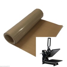 39" x 5 Yard PTFE Fabric Sheet Roll 3Mil Thickness for Sublimation Printing