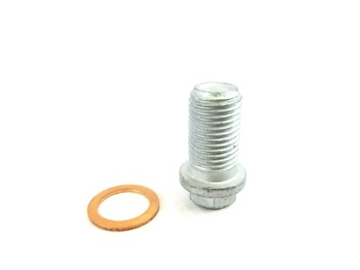 #ad 1985 2017 Mercedes Benz Engine Oil Drain Plug amp; Copper Washer Seal 2pc $13.95