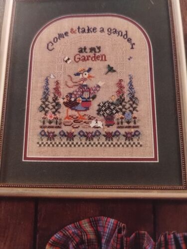 MILL HILL GANDER GARDEN CROSS STITCH BKLT - Picture 2 of 7
