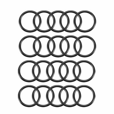 20pcs 19x1.9mmblack flexible nitrile rubber O-ring oil seal washers grommets