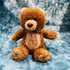 Aurora Brown Plush Sugar Small Teddy Bear Bow Soft Stuffed Animal Toy