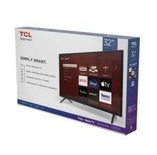TCL Roku TV Smart Tv LCD TV 32 Streaming channels