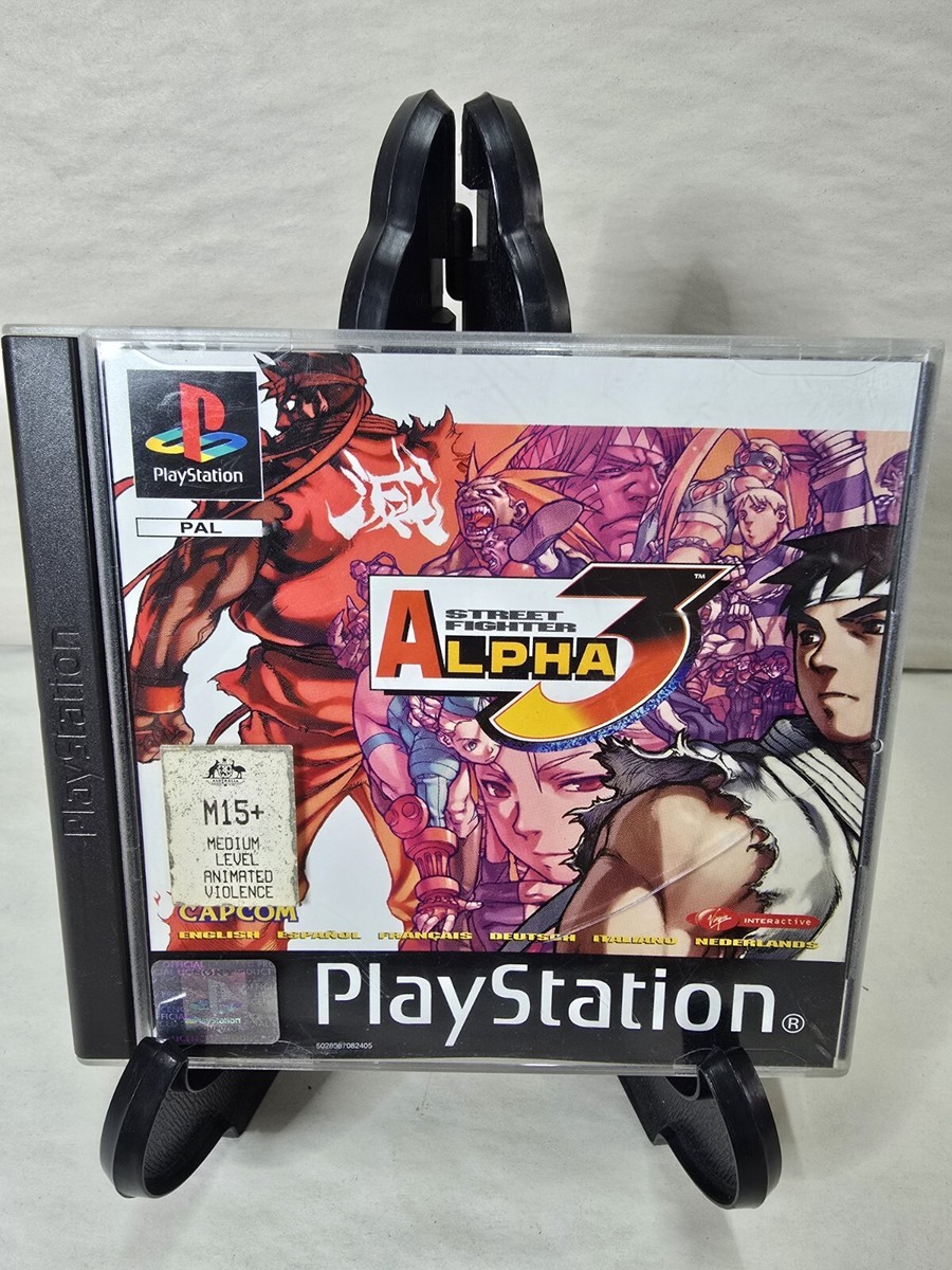 Street Fighter Alpha 3【中古・PAL版・PS欧州版】 Street Fighter Alpha 3 PS1 PlayStation 1 Game PAL With Manual | eBay