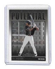 2020 Panini Contenders Baseball C J Abrams Potential Rookie Card Insert 
