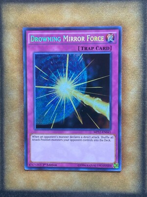 Yugioh Drowning Mirror Force MP17-EN041 Secret Rare 1st Ed NM
