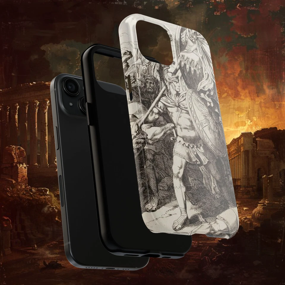 La profanación romana del rey etrusco después de la victoria - Funda iPhone - Arte de Roma Foto 2 de 4