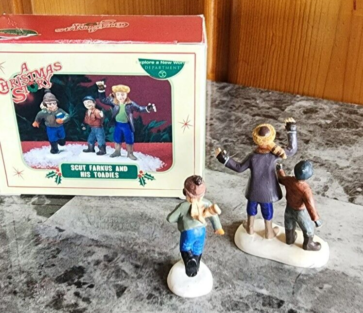 Department 56 A Christmas Story Village Scut Farcus & His Toadies eBay