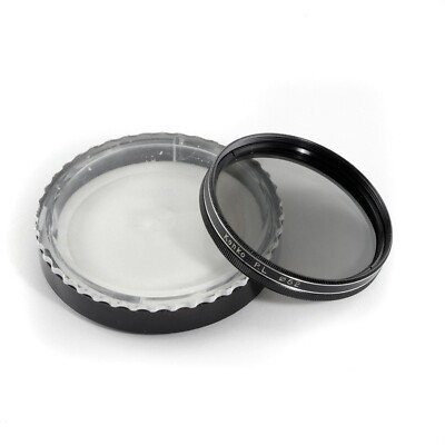 KENKO 52MM POLARIZING FILTER MINT W CASE PERFECT GLASS MADE IN JAPAN.
