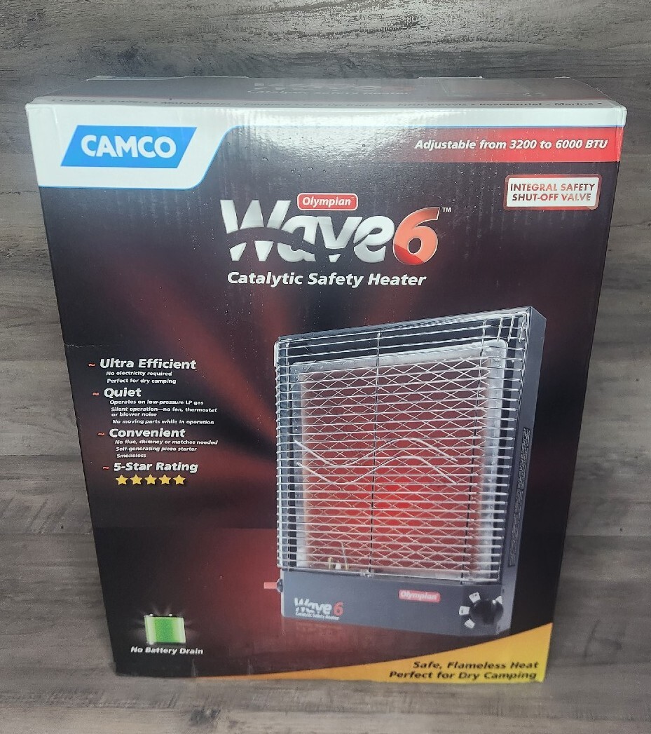 Camco Olympian Wave 6 Catalytic Safety Heater. | eBay