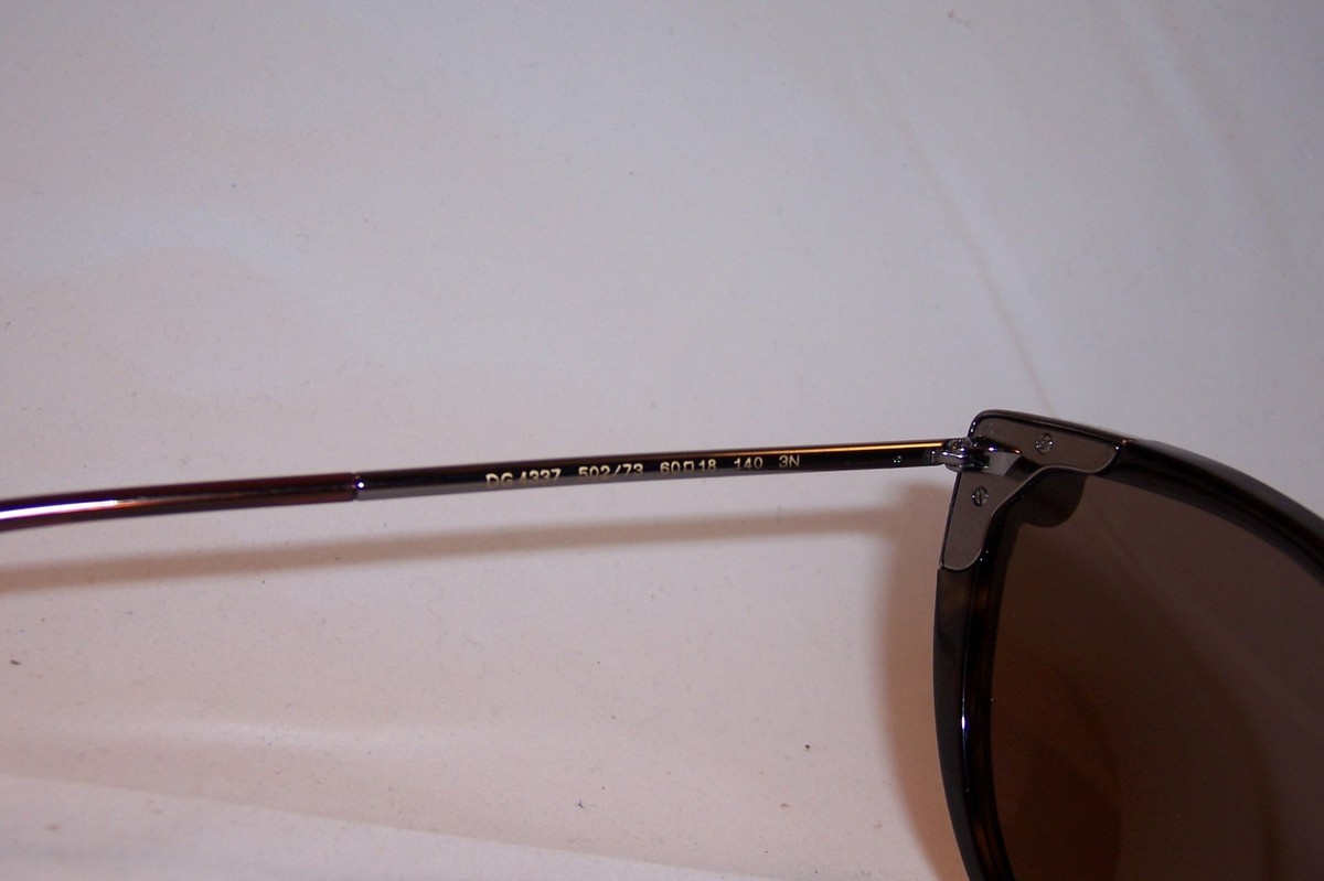 NEW DOLCE & GABBANA SUNGLASSES DG 4337 502/73 HAVANA/BROWN  display picture 3