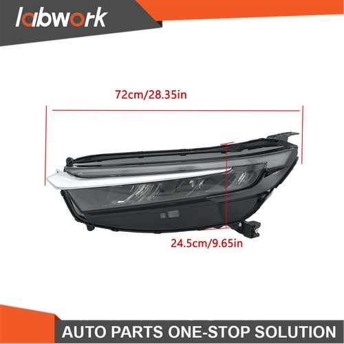 Labwork LED Headlights For 2023-2024 Honda CRV W/Electroplated Trim Left Side - Picture 6 of 17