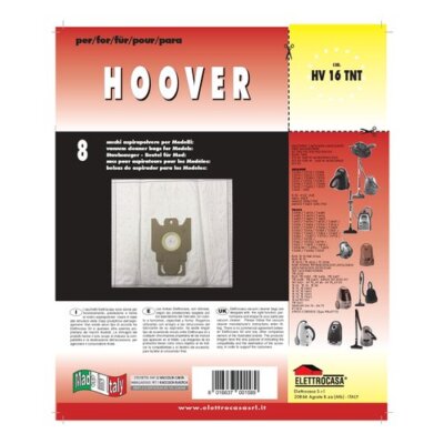 CONF 5 PZ SACCHETTO HOOVER COMPATIBILE CON TUTTI I MODELLI INDICATI Nella Foto 222538894663