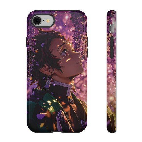 Phone Case, Tanjiro Anime Phone Case for iPhone, Otaku Gift, Demon Slayer Fan, - 第 1/221 張圖片