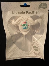 1 Ulubulu Santa HO HO HO Pacifier 6-18 Months NEW rr1