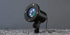 Melinera Weihnachts LED - Laserprojektor Gartenstrahler Strahler Außenstrahler